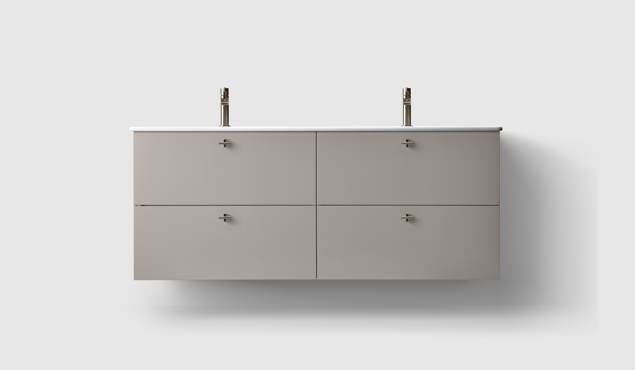 H3/80S - Warm Grey - Porcelain - A2.04 Brushed Nickel