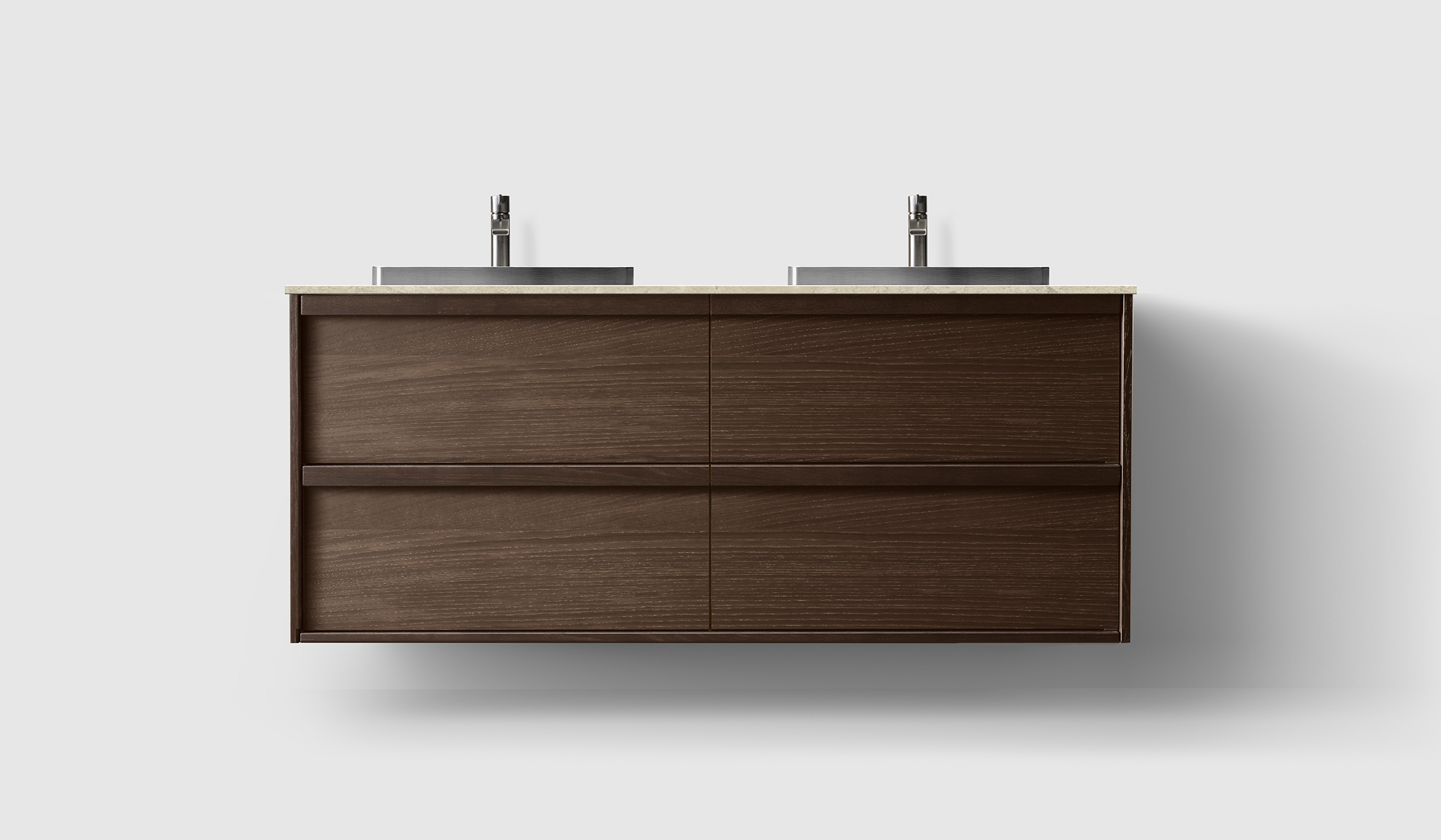 H2/140 - Smoked Oak Wood - NB/Stainless