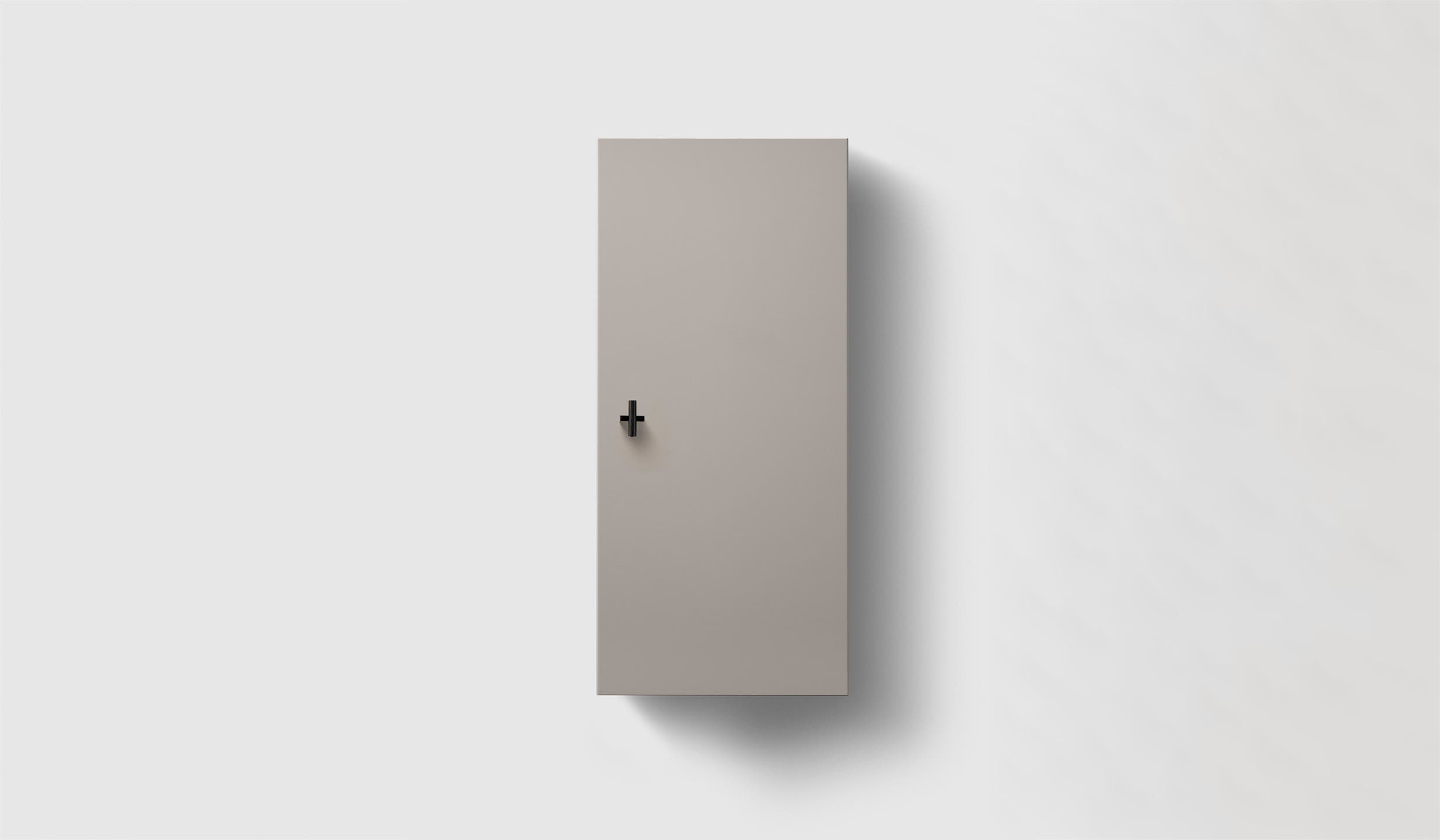 H3 C32 Warm Grey H3 Wall Cabinet