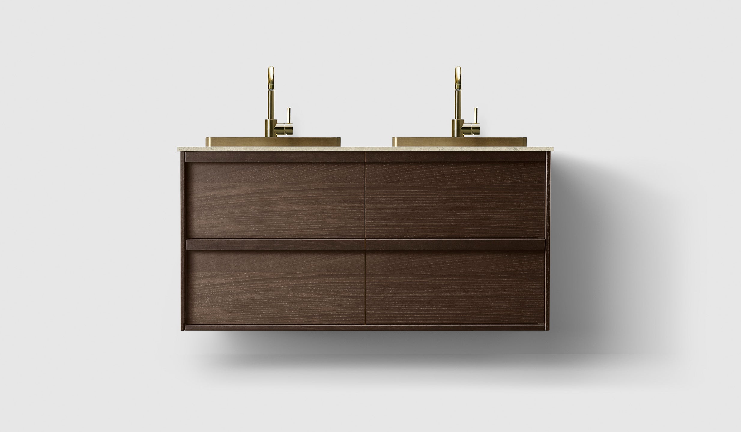 H2/120 - Smoked Oak Wood - NIH/Brass