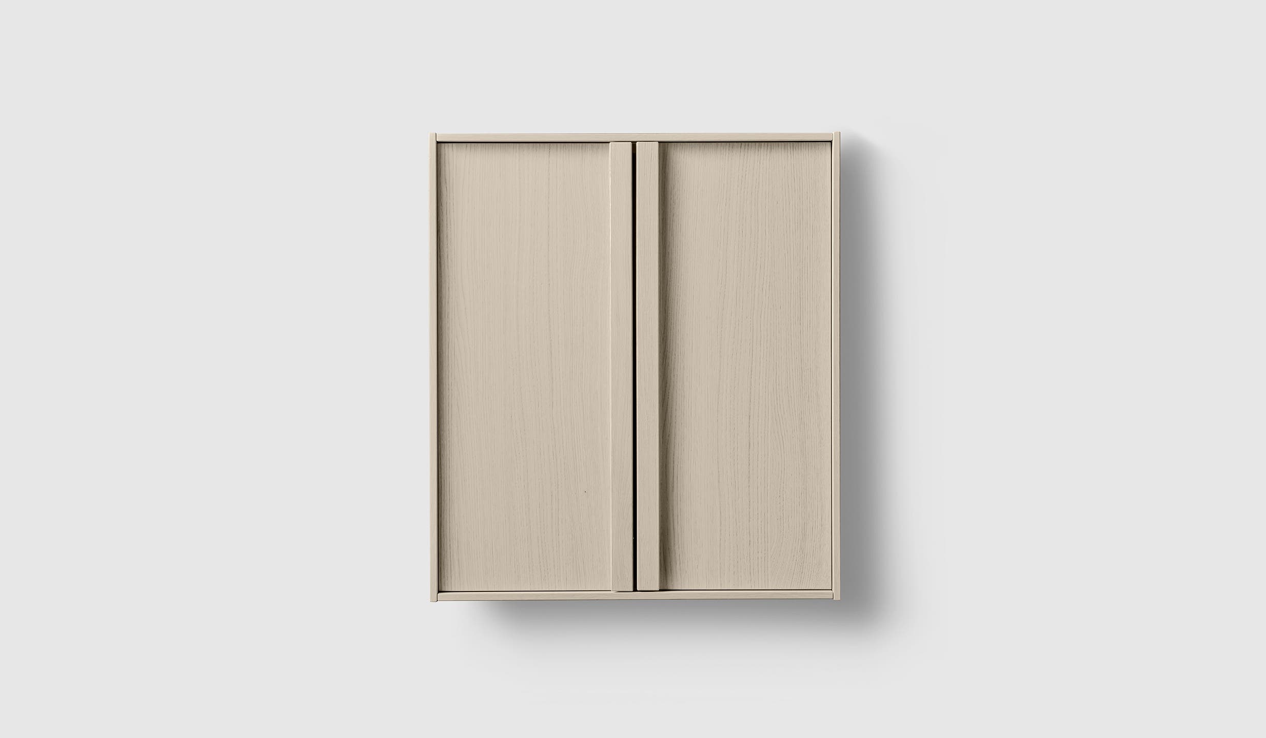 H2 C60 Light Wood H2 Laundry Cabinet