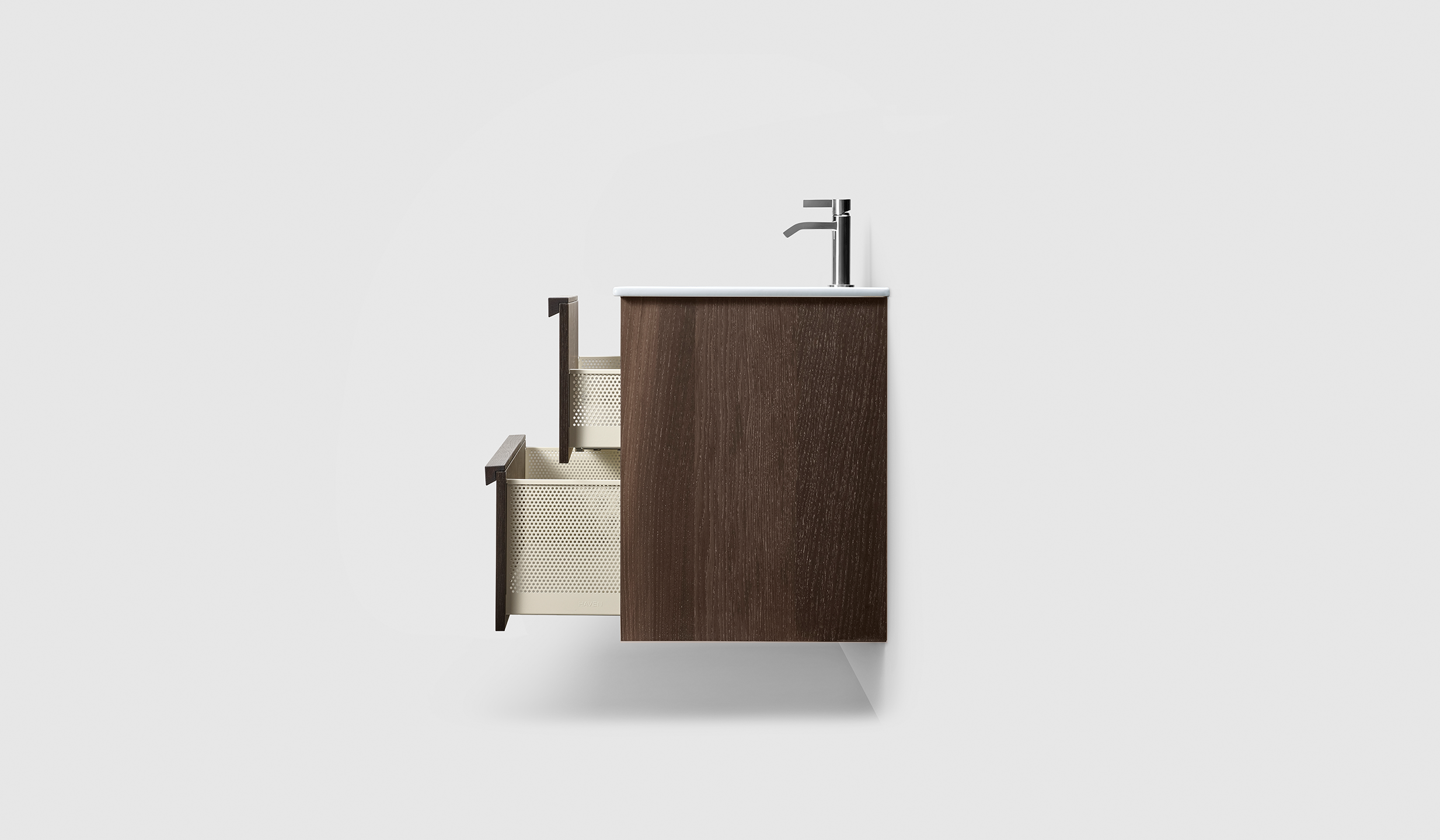 H2/140 - Smoked Oak Wood - Porcelain