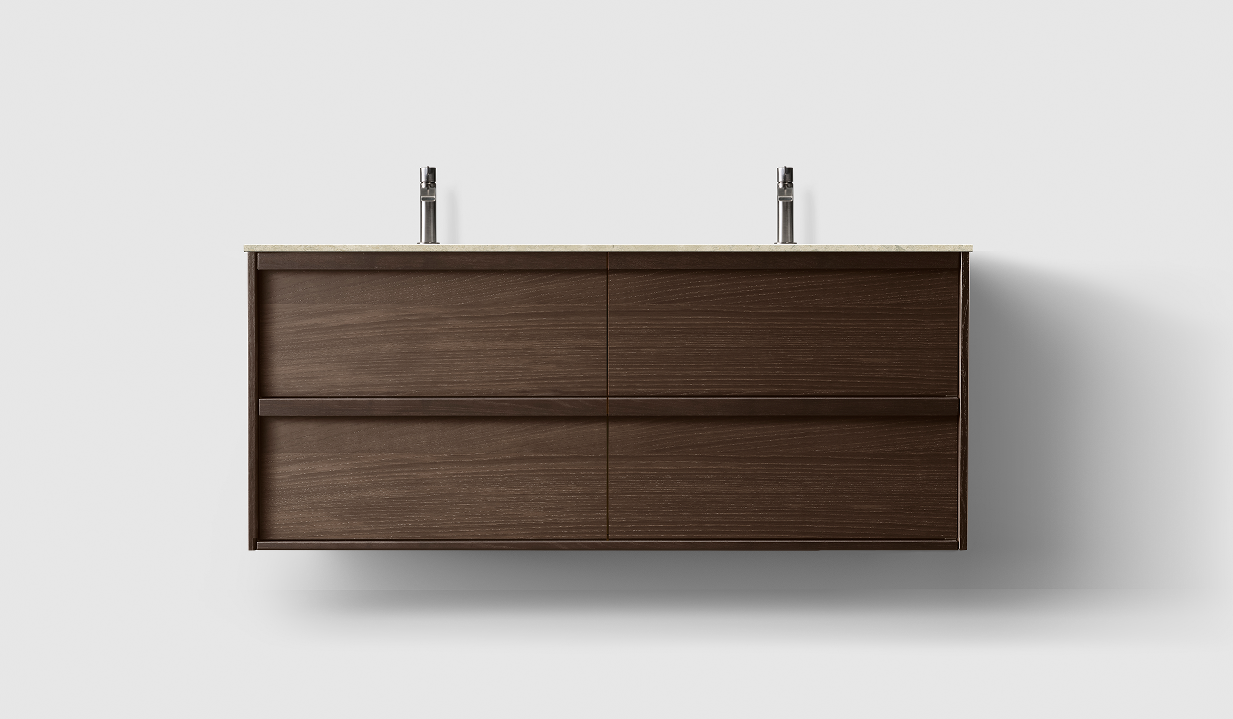 H2/140 - Smoked Oak Wood - KL/White S UM