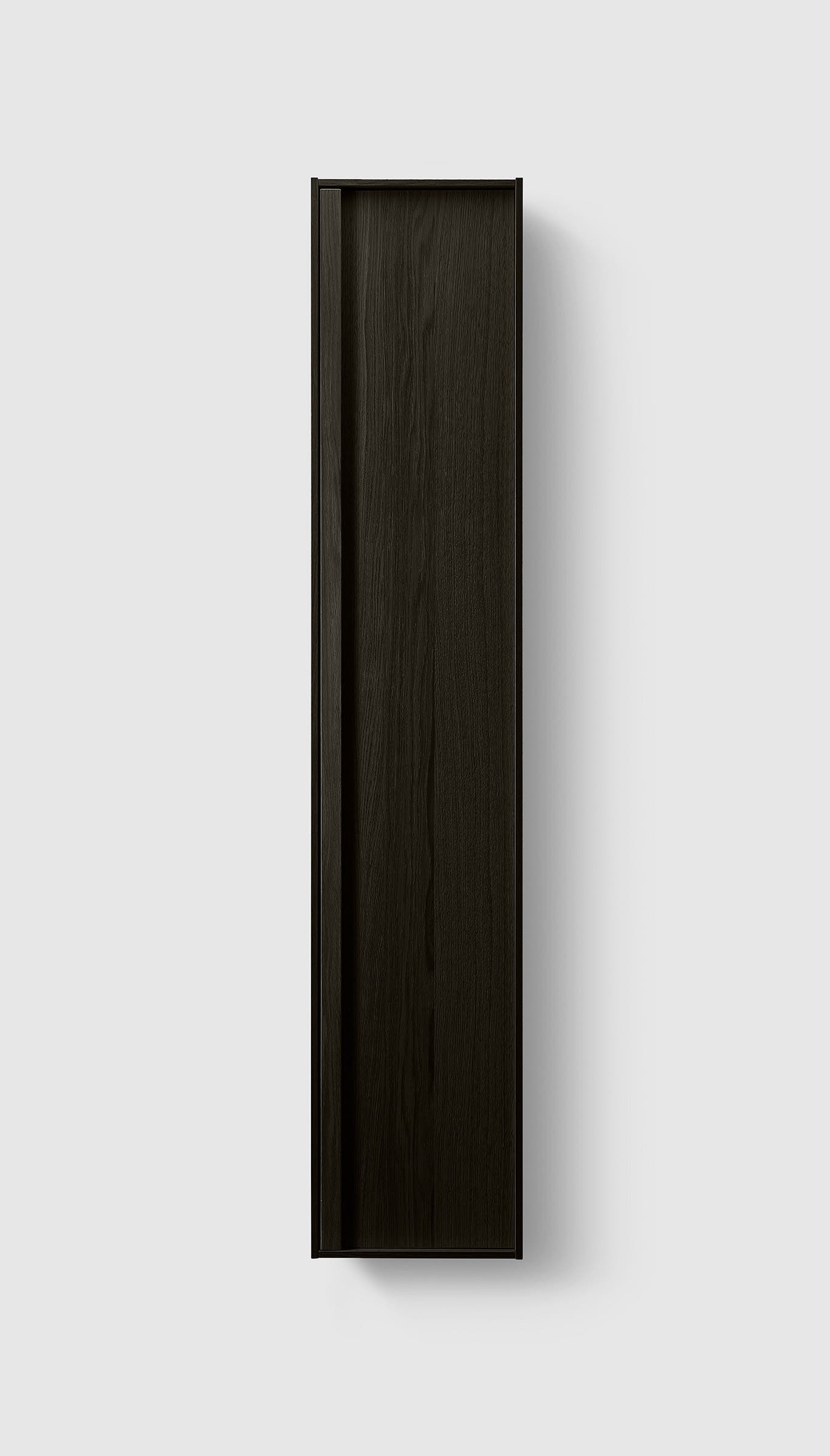 H2 TCS32 Dark Wood H2 Tall Cabinet