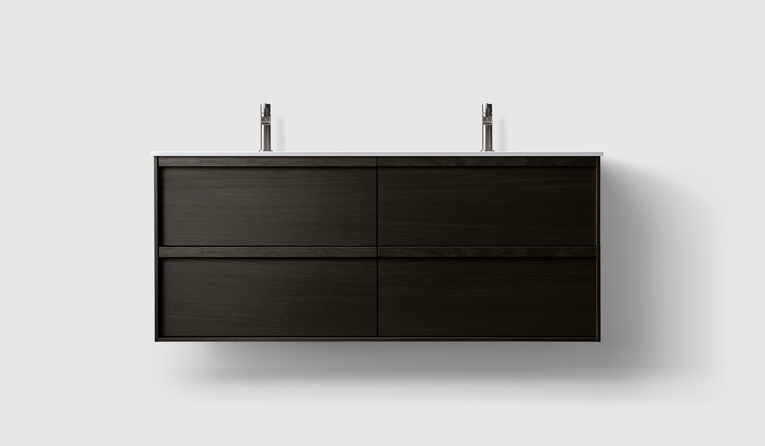 H2/140 - Dark Wood - White Solid IG