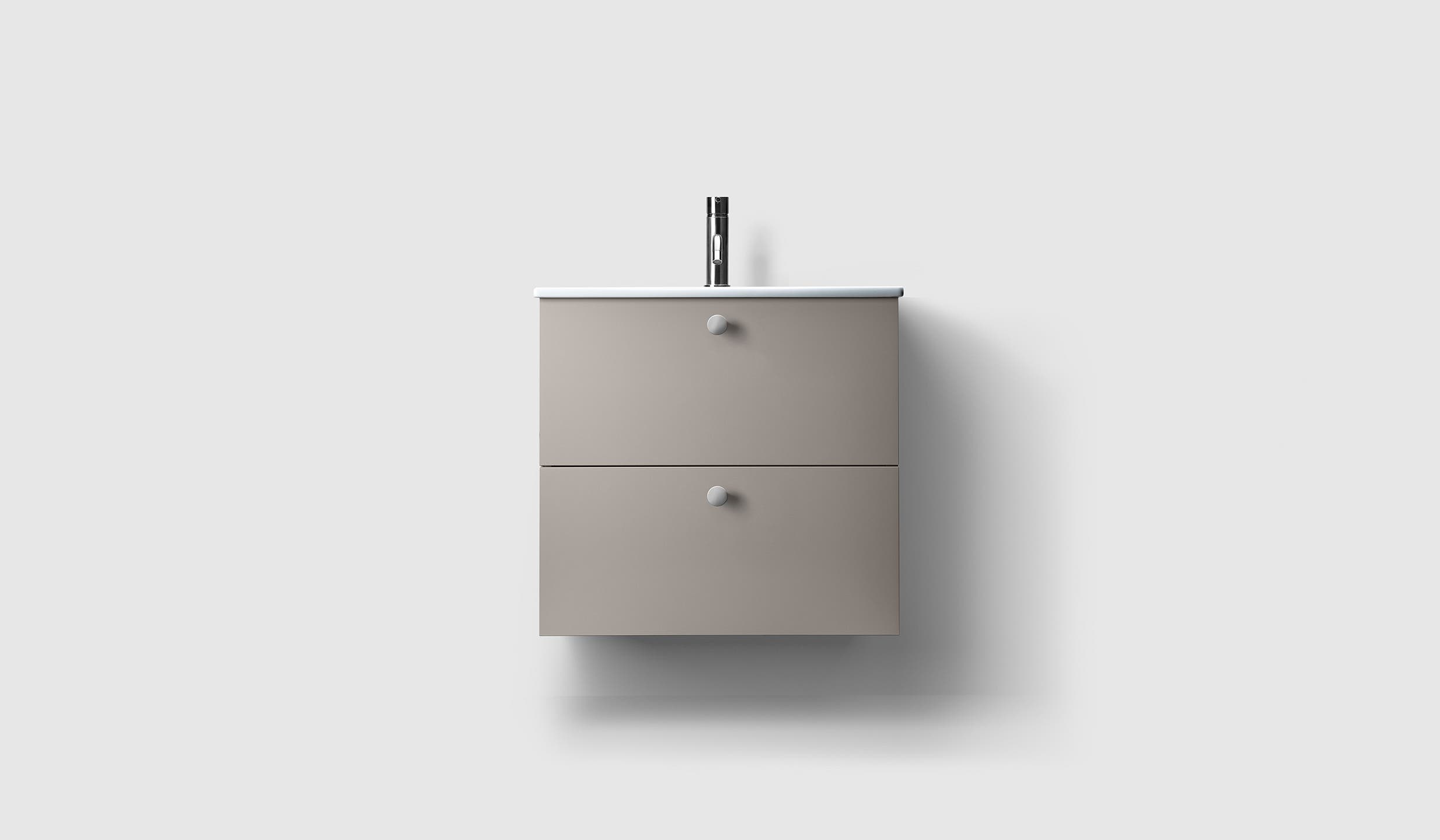 H3/60 - Warm Grey - Porcelain - A2.01 Chrome