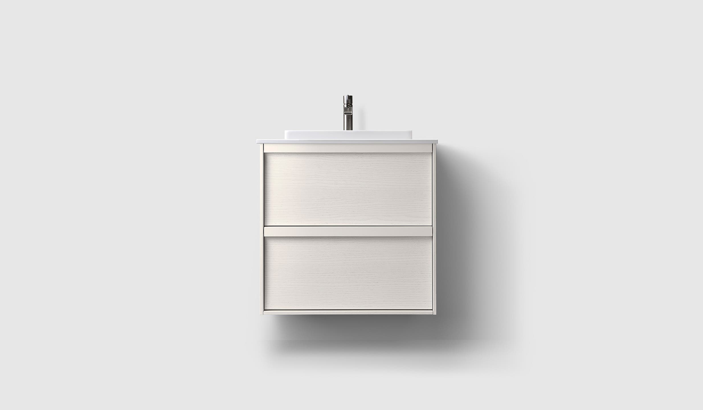 H2/60 - White Wood - White Solid